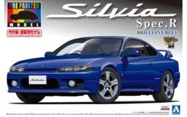 Nissan Silvia S 15 spec R sininen 1/24