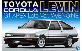 Toyota COROLLA AE86 LEVIN GT-APEX Late Ver 1/24