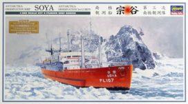 Napatutkimusalus SOYA ANTARCTICA 1/350 koottava pienoismalli