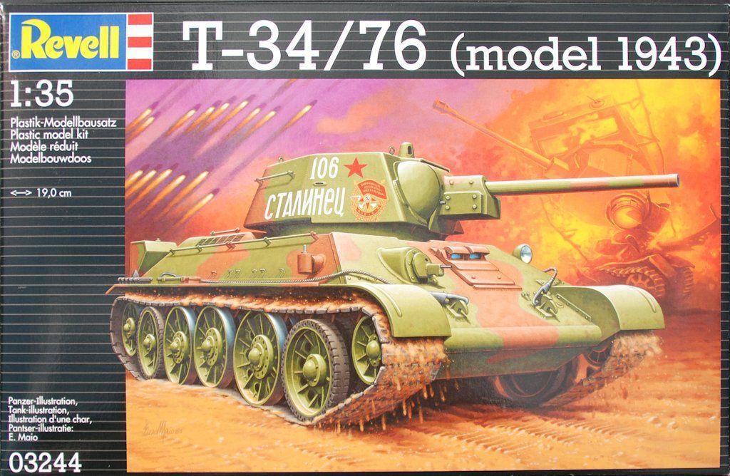 T-34/76 1943 1/35 tankki - Pekripe