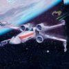 Luke Skywalker X-wing koottava pienoismalli