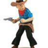 Tintti Amerikassa cowboy patsas 13 cm