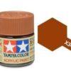 Metallic brown X-34 10ml acrylic Tamiya