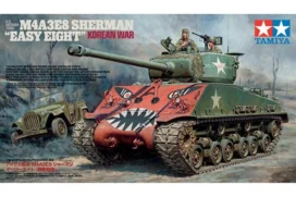 U.S. Medium Tank M4A3E8 Sherman   “Easy Eight” rakennussarja