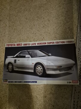 Toyota Mr2 AW11 Late version super Edition  1988 1/24