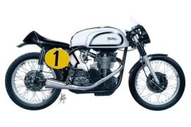 NORTON MANX  500cc 1951 1/9 pienoismalli